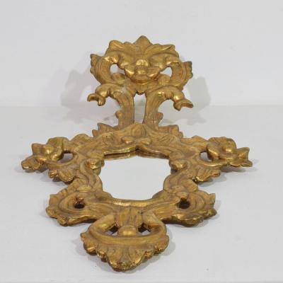 19th Century Italian Baroque Style Giltwood Mirror