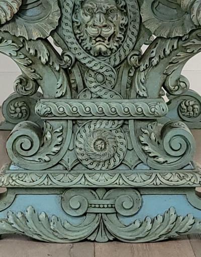 19th Century Italian Center Table with Levanto Marble Top