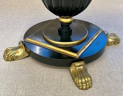 19th Century Italian Continental Centre Table End or Card Table Bronze Feet