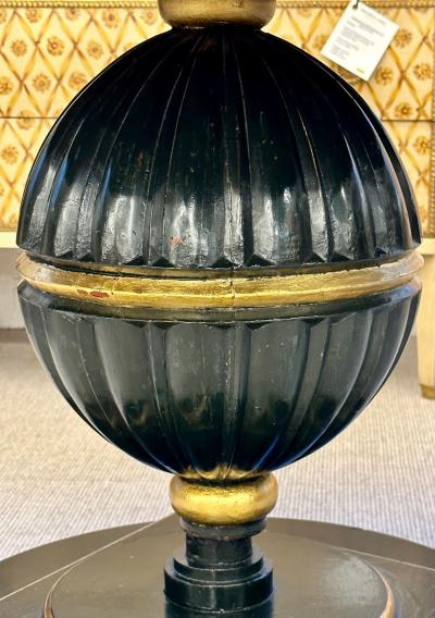 19th Century Italian Continental Centre Table End or Card Table Bronze Feet