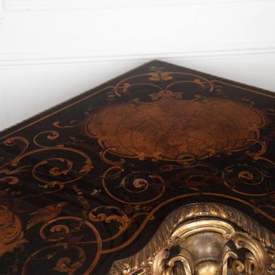 19th Century Italian Corner Console Table