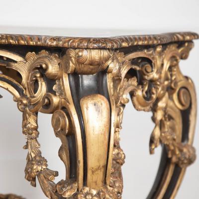 19th Century Italian Corner Console Table