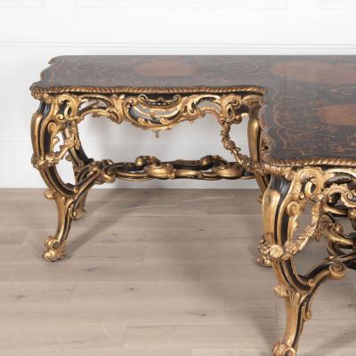 19th Century Italian Corner Console Table