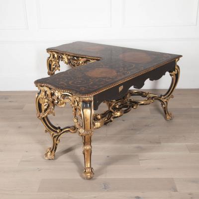 19th Century Italian Corner Console Table