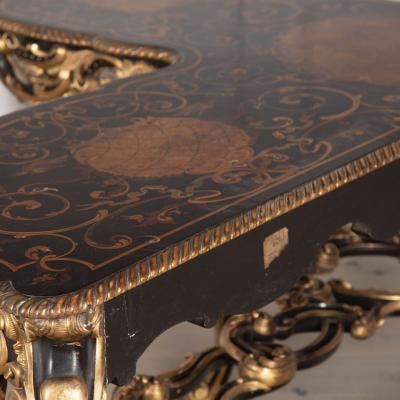 19th Century Italian Corner Console Table