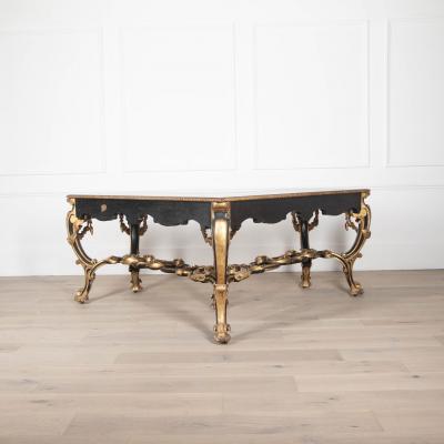 19th Century Italian Corner Console Table