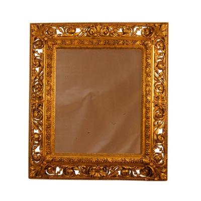 19th Century Italian Gilt Wood Mirror