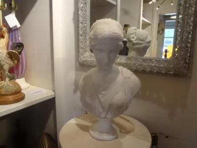 19th Century Italian Marble Bust of Aphrodite