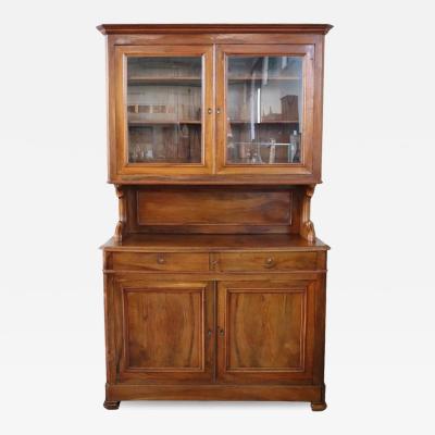 19th Century Italian Solid Walnut Antique Sideboard