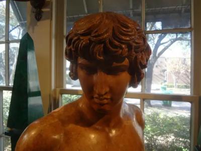 19th Century Italian Terracotta Bust of a Classical Male
