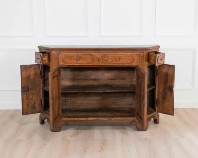 19th Century Italian Tuscan Walnut Sideboard