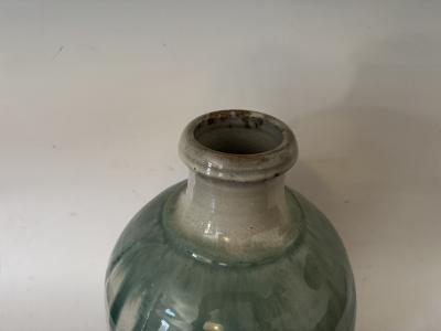 19th Century Japanese Celedon Glazed Jar