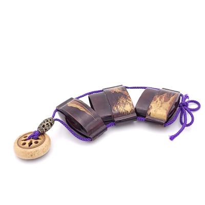 19th Century Japanese Inro with Ojimi Bead and Toggle Probably Western