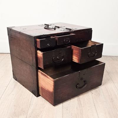 19th Century Japanese or Korean Shopkeepers Chest