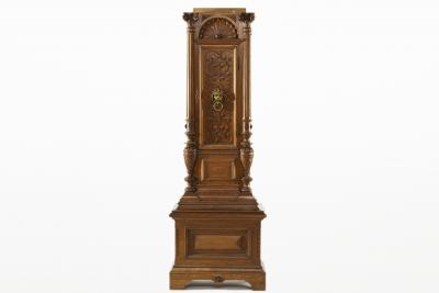 19th Century Johann Wien 90 Day Regulator Clock