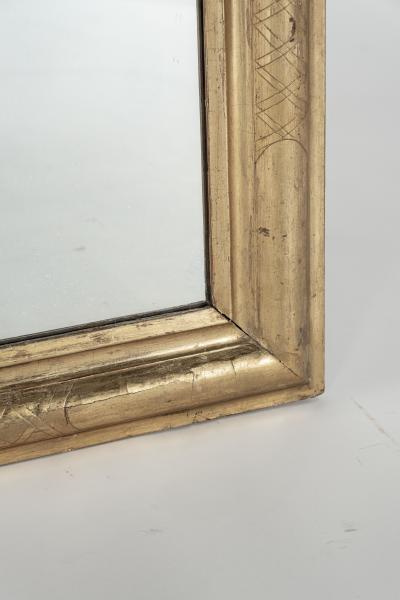 19th Century Louis Philippe Gilt Mirror