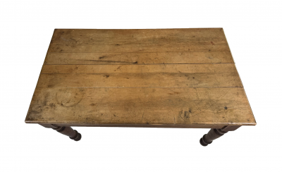 19th Century Louis Philippe Oak Farmhouse Table