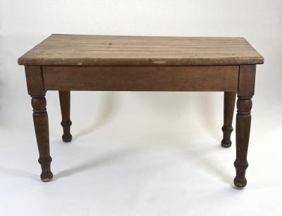 19th Century Louis Philippe Oak Farmhouse Table