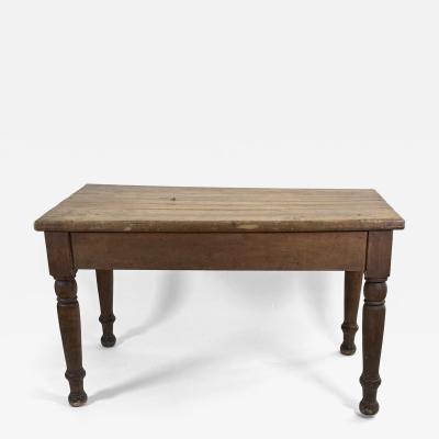 19th Century Louis Philippe Oak Farmhouse Table