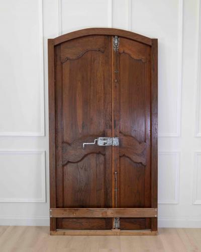 19th Century Louis XV Style Walnut Double Communication Doors