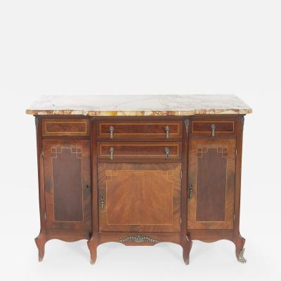 19th Century Louis XVI Style Parquetry Server Sideboard