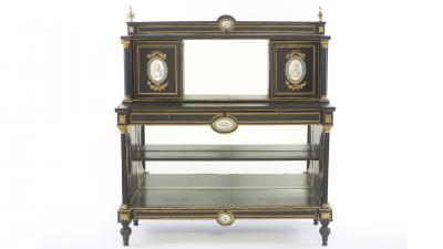 19th Century Louis XVI Style Wood Carved Sideboard