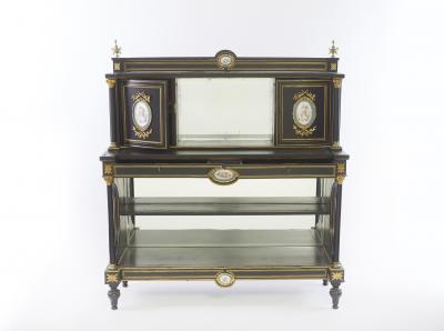 19th Century Louis XVI Style Wood Carved Sideboard