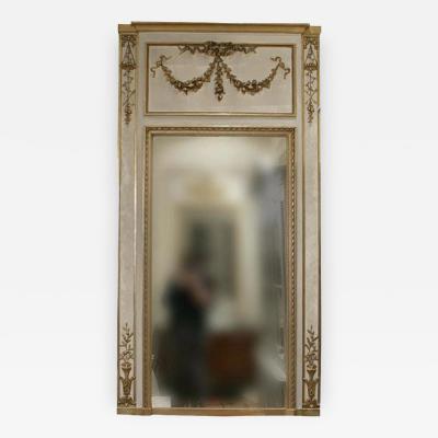 19th Century Louis XVI Trumeau Mirror