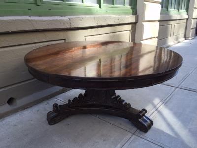 19th Century Mahogany Regency Style Table