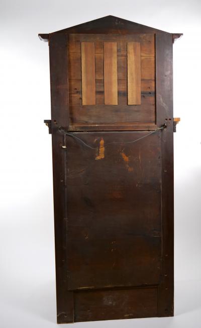 19th Century Mahogany Wood Framed Bronze Mounted Pier Mirror