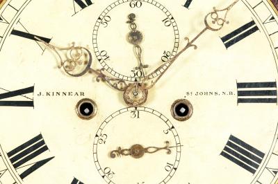 19th Century Mahogany Wood Long Case Clock