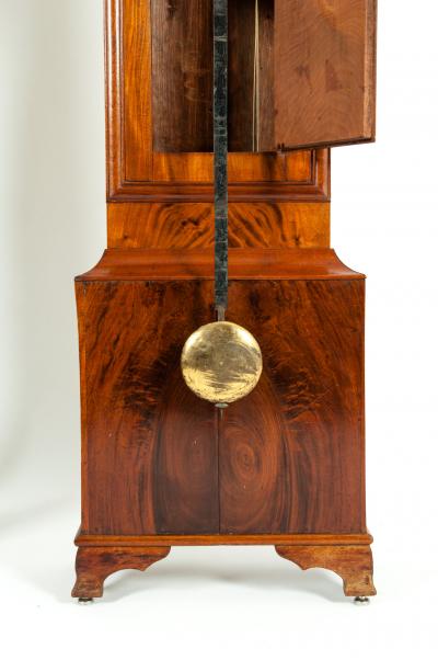 19th Century Mahogany Wood Long Case Clock