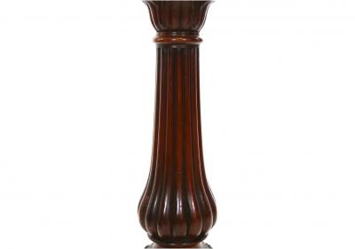 19th Century Mahogany Wood Pedestal Table