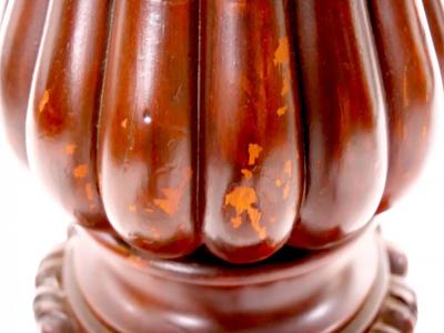 19th Century Mahogany Wood Pedestal Table