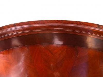 19th Century Mahogany Wood Trumeau Mirror