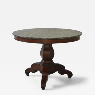 19th Century Marble Top Center Table