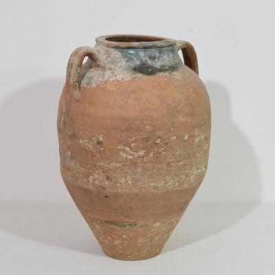 19th Century Mediterranean Terracotta Olive Jar