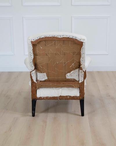 19th Century Napoleon III French Chair Ready to Upholster