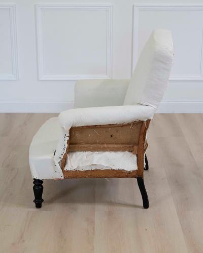 19th Century Napoleon III French Chair Ready to Upholster