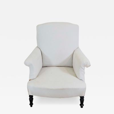 19th Century Napoleon III French Chair Ready to Upholster