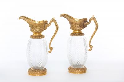 19th Century Neoclassical Style Bronze Ormolu Ewers
