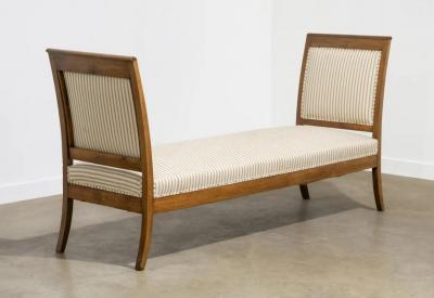 19th Century Neoclassical Style Window Bench