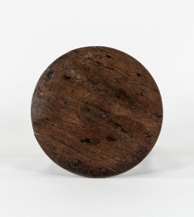 19th Century Oak Cricket Table