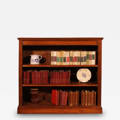 19th Century Oak Open Bookcase England