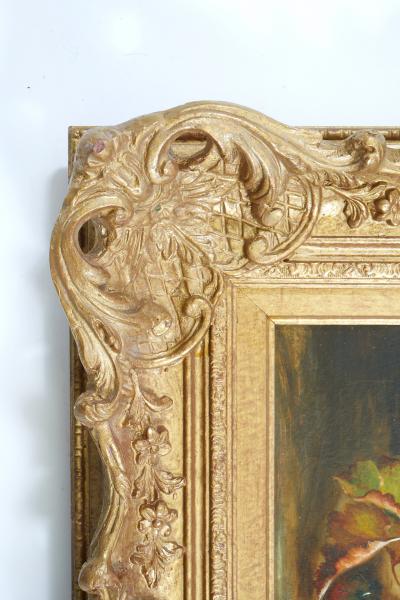 19th Century Oil Canvas Painting