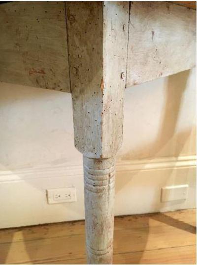 19th Century Pair of Swedish Demilune Consoles