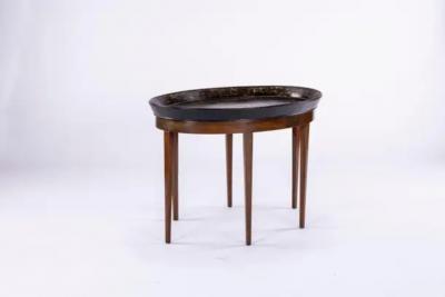 19th Century Paper Mache Tray Table