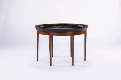 19th Century Paper Mache Tray Table