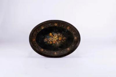 19th Century Paper Mache Tray Table