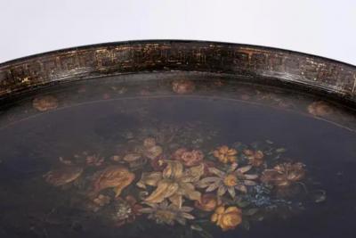 19th Century Paper Mache Tray Table